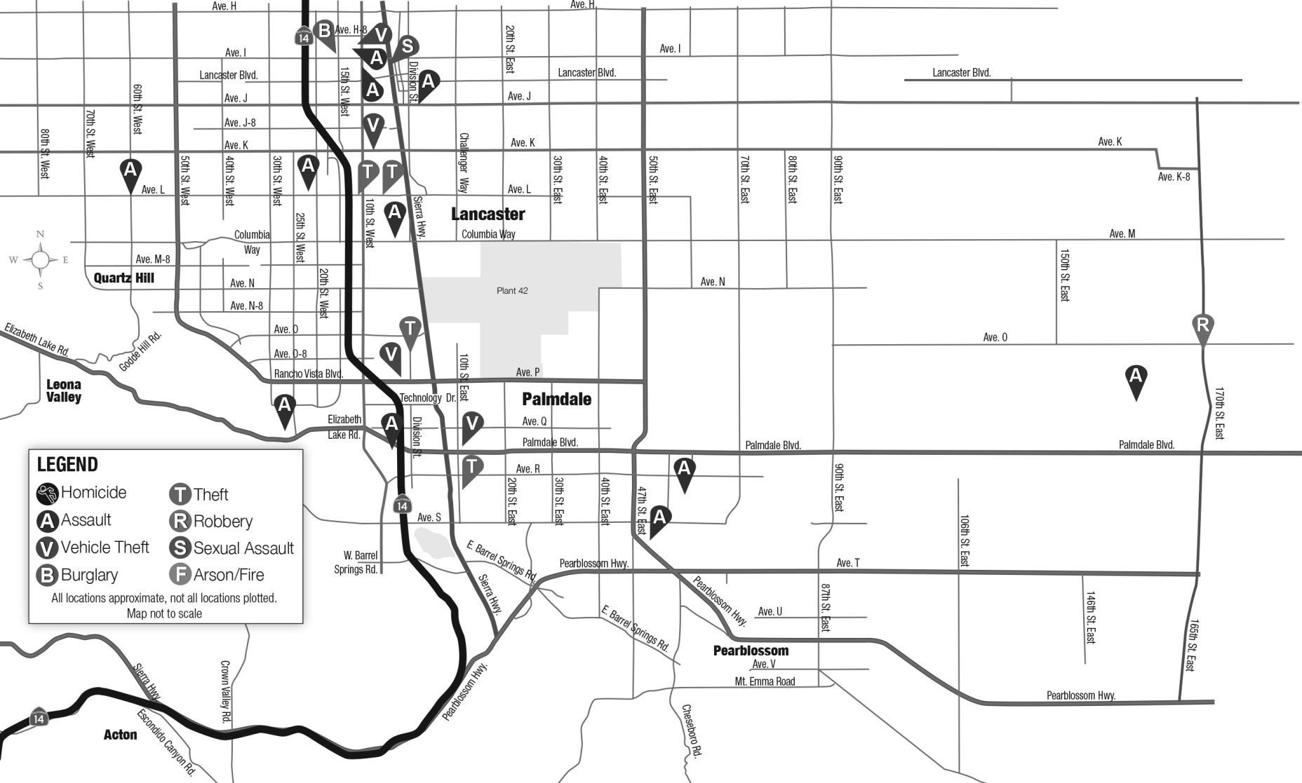 Antelope Valley crime blotter, March 19, 2020